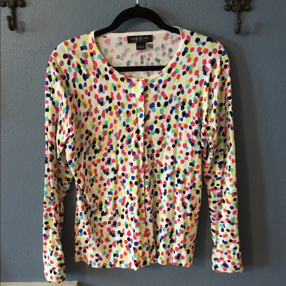 Polka Dot Multi Color Sweater